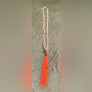 PREMIER DESIGN GORGEOUS INTERCHANGEABLE  TASSEL NECKLACE